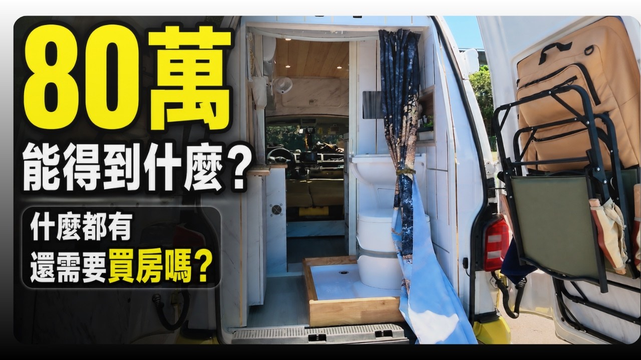 80萬住進移動套房 連車帶改優缺點完整公開
